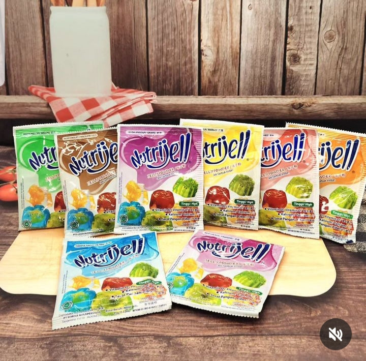 Nutrijell Grass Jelly/Rasa Cincau 15gr