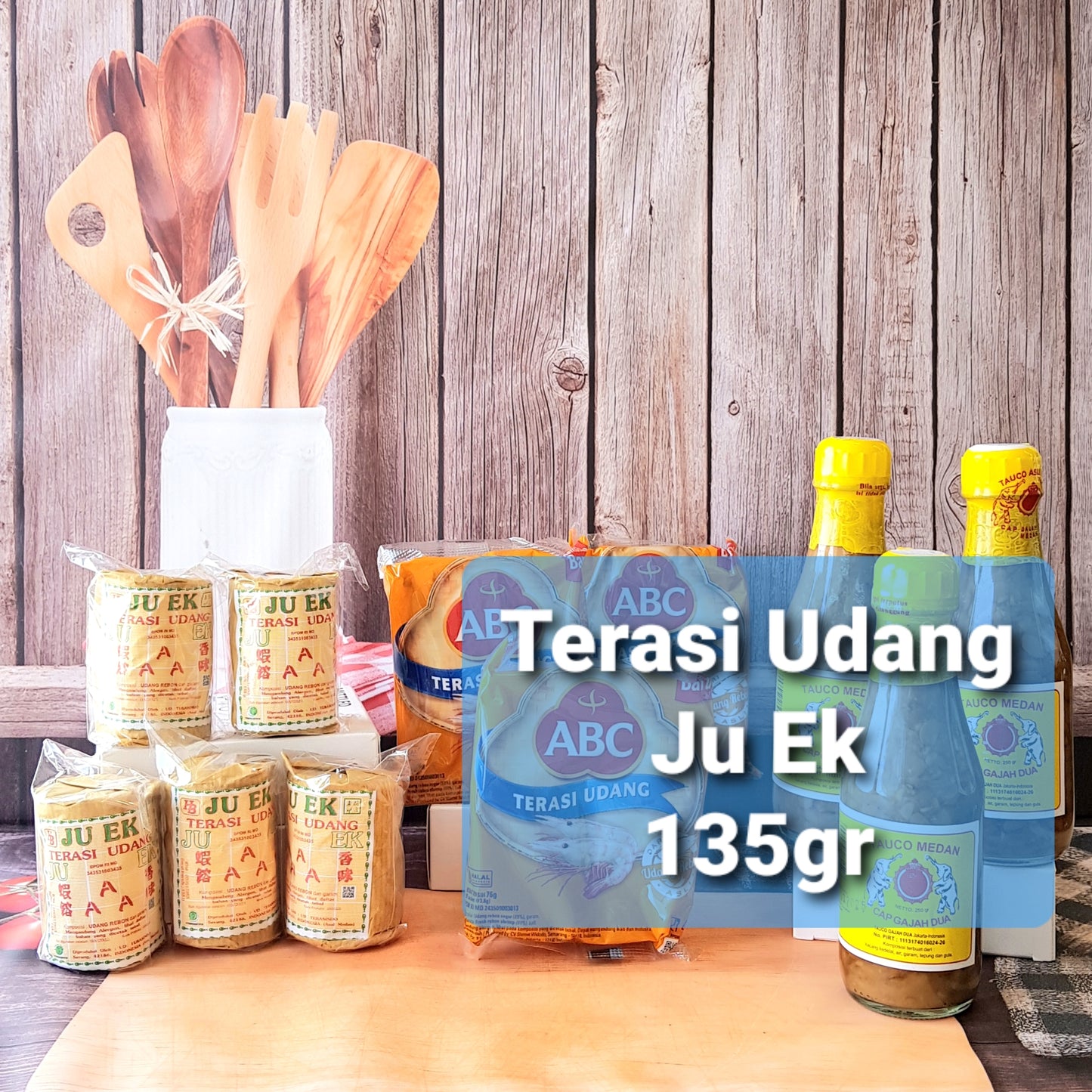 JU EK Shrimp Paste (Terasi Udang) 135 gr