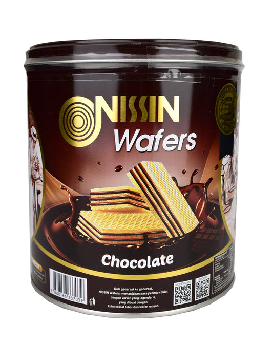 Nissin Wafer Chocolate tin 267g