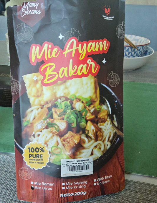 Mommy Sheema Mie Ayam Bakar ( Chicken Noodles)